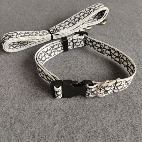 dior dog leash.